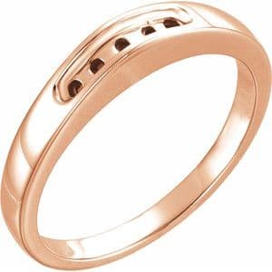 Solitaire Engagement Ring, Band or Shank