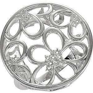 Accented Floral Ring