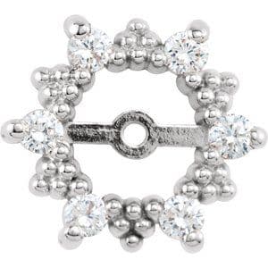 Halo-Style Earring Jackets