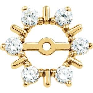 Halo-Style Earring Jackets