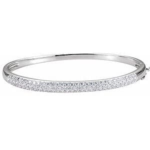 Accented Bangle Bracelet 