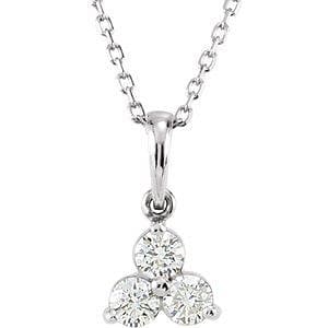 Three-Stone Necklace