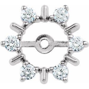 Halo-Style Earring Jackets