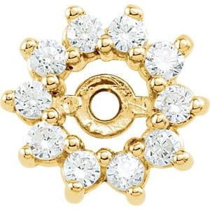 Halo-Style Earring Jackets