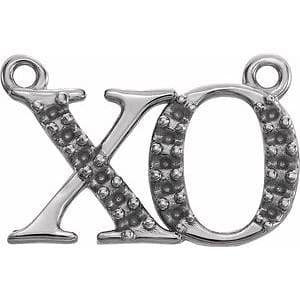 "XO" Phrase Necklace or Center