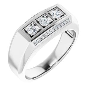 Three-Stone Ring